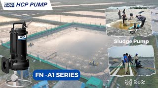 Sludge Pump  For Better Water Management in Aquaculture Shrimp FarmingHCP PUMPSLUDGE PUMP [upl. by Aicenad]