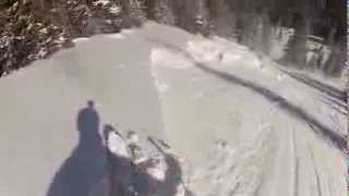 Avalanche Caught on GoPro Camera Uinta Mountains Utah 22114 [upl. by Malkah]