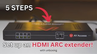 How to set up an HDMI ARC extender in your home theater [upl. by Simona]