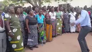 New Apostolic Church  choir in rural Zambia [upl. by Nadabas]