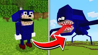 New Shin Sonic Tapes MOD in Minecraft Pocket Edition [upl. by Menken]