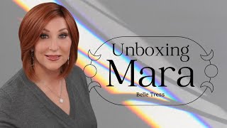 Belle Tress  MARA wig review  PUMPKIN PIE SPICE R  LIVE UNBOXING  Lux Collection [upl. by Ynatsed]