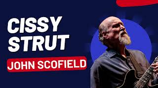 Cissy Strut  John Scofield  Guitar Backing track [upl. by Ereynihc]