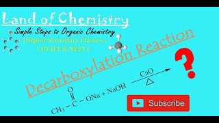 Decarboxylation Reaction  Acetic acid  Methane  NaOH amp CaO [upl. by Jesse65]