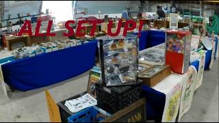 Dunrea ANTIQUES Flea Market  ACTION and SALES RESULTS [upl. by Imefulo111]