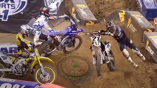 10 WeirdLooking Motocross Crashes Vol 4 [upl. by Sabian973]