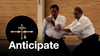 Aikido quotAnticipationquot Christian Tissier Shihan [upl. by Hapte]