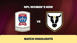 NPL Womens NSW Round 23 Highlights – Emerging Jets v Bulls FC Academy [upl. by Ianthe]