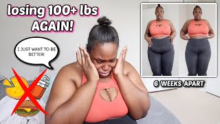 losing 100 lbs AGAIN weight loss update  intermittent fasting ADF  workout routine FAT LOSS [upl. by Terra]