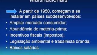 Cap 12 Capitalismo espaço geográfico e globalização [upl. by Parrish]