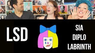 LSD  Genius  Sia Diplo Labrinth  REACTION [upl. by Kantor]