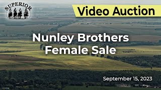 Nunley Brothers Annual Female Sale [upl. by Thorpe406]