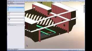 Ship Steel Structures Design in SolidWorks  flanges automation [upl. by Josephina]