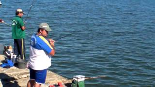 Concurso Pesca Escollera Sarandi Febrero 2011 [upl. by Wager]