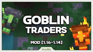 Goblin Traders Mod  Présentation de mods Minecraft 116 FR [upl. by Porte]