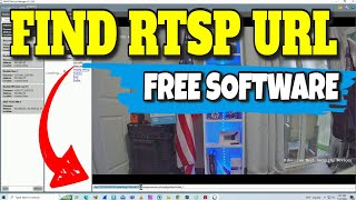 Get the RTSP URL for IP cameras  FREE SOFTWARE [upl. by Suiram]