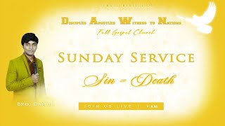 LIVE  More SIN More DEATH  DAWN Full Gospel Church  LWTGTX Ministries [upl. by Anaytat]