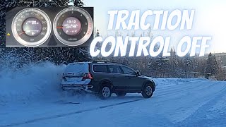 Traction Control Off  Volvo XC70 [upl. by Wiersma]