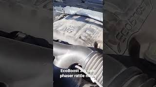 FORD 35L Ecoboost Cam Phaser Rattle Fix amp Replacement  Ford Finally Made Better Phasers [upl. by Haet130]