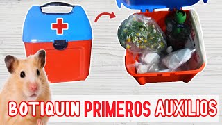 PRIMEROS AUXILIOS para HAMSTER  Haz Botiquín para hamster [upl. by Ttennaej226]