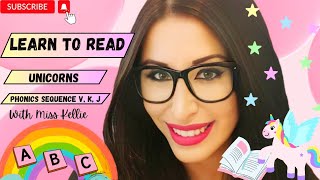 How to Read for Kids 📚 Phonics Sequence j k v Specialist Teacher [upl. by Notlil]