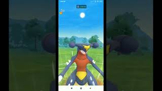 garchomp blacelphalon and gardevoire in ultra leagueshortvideo pokemongo [upl. by Yelyac]