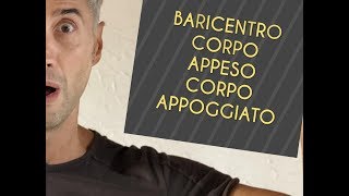 LEZIONE DI FISICA BARICENTRO CORPO APPESO CORPO APPOGGIATO corpo rigido fisica 1 punto materiale [upl. by Eirotal949]