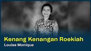 Dendang Lagu KenangKenangan Miss Roekiah oleh Louise Monique [upl. by Lamrej]