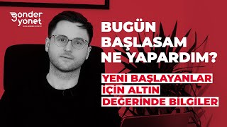 YENİ BAŞLAYANLAR İÇİN ETİCARET EİHRACAT BUGÜN BAŞLIYOR OLSAYDIM NE YAPARDIM [upl. by Ennaer]