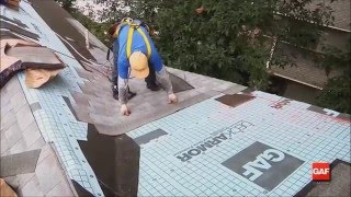 quotRoof Installation How To Shingle a Valley HDquot by RoofRepair101 [upl. by Peddada]