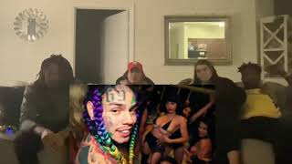 TRASH OR PASS6IX9INE  ZAZA OFFICIAL MUSIC VIDEO REACTION 18 [upl. by Orlando]