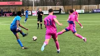 🎞️ Hilltop FC 🔵 13 🟣 Romford FC  FA Vase R5 Sat10Feb24 HIGHLIGHTS [upl. by Coltin]