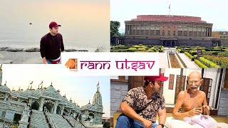 Rann Utsav 2023  VandeMataram Memorial Bhujodi  SwamiNarayan Mandir  How to Book Rann Utsav Day 3 [upl. by Ientirb]