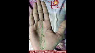 आपकी भाग्य रेखा ऐसी तो नहीं hastrekha jyotish palmistry astrology vastu astrologer numerology [upl. by Albemarle]