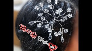 Accessori capelli sposa fai da te MarGistyle [upl. by Ibmab20]