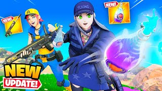 NEW Flowberry Fizz amp Enforcer In Fortnite Update [upl. by Silvie]