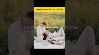 I Wanna Grow Old with You  Westlife Lyrics Shorts [upl. by Eicyac]