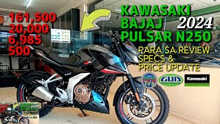 2024 PULSAR N250 ABS FI PB250AA para sa REVIEW SPECS and PRICE UPDATE  GUD MOTO CEBU  FPC [upl. by Corry500]