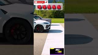 shorts Rolls Royce Cullinan vs Lamborghini Urus drag race [upl. by Liartnod623]