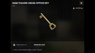 Nam Thaven Unlra Office Key  Key Guide  Gray Zone Warfare [upl. by Llerdnam551]