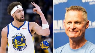 quotKlay Thompsons Bold Revelation Embracing Reduced Role to Stay with Warriors [upl. by Richart5]