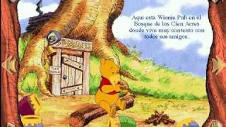 Libro Animado Interactivo Winnie Pooh Español  Parte 1 [upl. by Aneeroc]