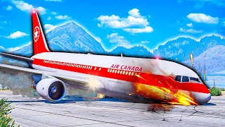 Airplane RAN OUT of Fuel so I did THIS in GTA 5 [upl. by Ofella]