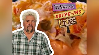 Guy Fieri Eats a Homewrecker Hot Dog  Diners DriveIns and Dives  Food Network [upl. by Danaher364]