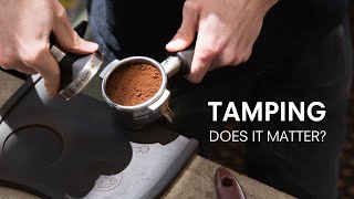 Tamping Coffee Does it really make a difference [upl. by Deanna896]