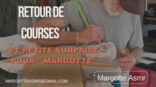 Asmr français retour de courses et petite surprise pour quotMargotte quot [upl. by Eiramanig287]