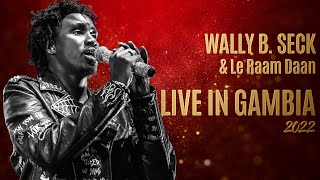 Wally B Seck amp le Raam Daan  LIVE IN GAMBIA 2022 Day 01 Gala dinner Cocoa Ocean Hotel [upl. by Orrocos405]