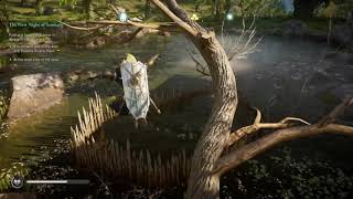 Druids Cottage Treasure Location Lake  Assassins Creed Valhalla [upl. by Aldric]