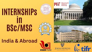 Internship for College Students at Top Institutes amp scientists  how to get internships [upl. by Thisbee]