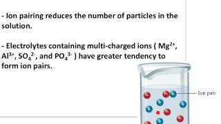 127 Colligative Properties of Electrolyte Solutions [upl. by Ulphiah]